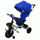 Tricicleta cu pedale R-sport T4 3 in 1 albastru