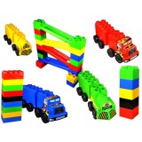 Set de constructie Super Plastic Toys Car Race 