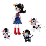 Set Enchantimals by Mattel Cambrie Cow With Ricotta And Family Papusa cu 3 figurine {WWWWWproduct_manufacturerWWWWW}ZZZZZ]