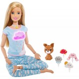 Set Barbie by Mattel Wellness and Fitness papusa mediteaza {WWWWWproduct_manufacturerWWWWW}ZZZZZ]