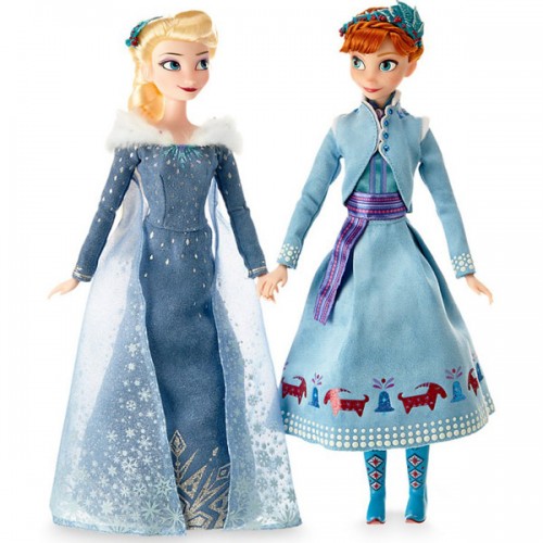 Set papusi Disney Elsa si Anna din Olaf Frozen Adventure