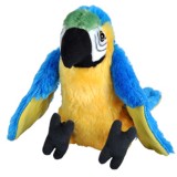 Jucarie Wild Republic Papagal Macaw Albastru 20 cm