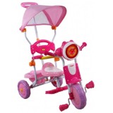 Tricicleta cu copertina Arti 260c roz