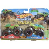 Set Hot Wheels by Mattel Monster Trucks Demolition Doubles Raphael vs Leonardo {WWWWWproduct_manufacturerWWWWW}ZZZZZ]