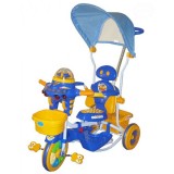 Tricicleta cu copertina Eurobaby 2890ac albastru