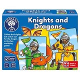 Joc educativ Orchard Toys Cavaleri si Dragoni 