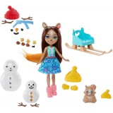 Set Enchantimals by Mattel papusa Sharlotte Squirrel, figurina Peanut si accesorii {WWWWWproduct_manufacturerWWWWW}ZZZZZ]